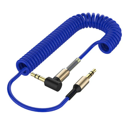 3.5mm Male-to-Male Audio Aux Cable — For Samsung Car Headphone & Speaker Wire
