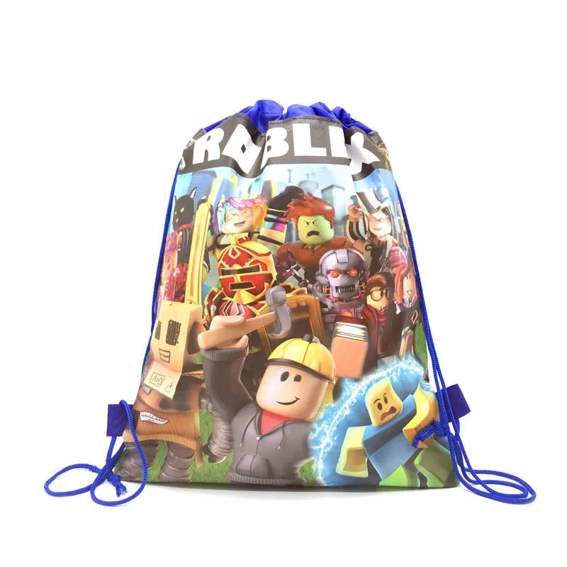 Hot Roblox Theme Party Tablecloth – 108×180cm Disposable Birthday Party Supplies for Boys, Party Decorations & Tableware
