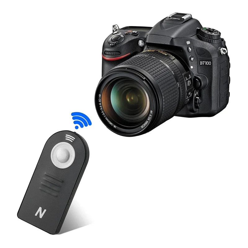 Wireless Remote Shutter Release for Nikon D3000 Series – Compatible with D3000, D3200, D3300, D3400, D40, D40X, D50, D5000, D5100, D5200, D5300, D5500