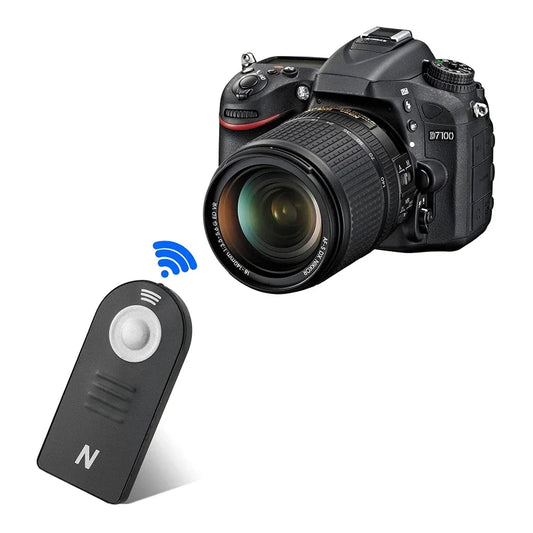 Wireless Remote Shutter Release for Nikon D3000 Series – Compatible with D3000, D3200, D3300, D3400, D40, D40X, D50, D5000, D5100, D5200, D5300, D5500