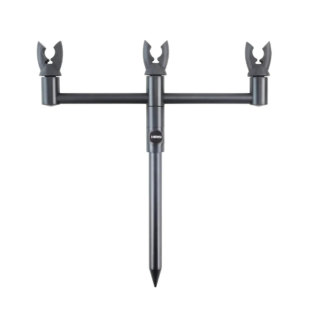 Hirisi Carp Fishing Rod Pod Set - Bank Stick and Buzz Bar, Durable Fishing Rod Holder for Support