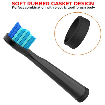 5PCS Seago Electric Toothbrush Heads - Replacement Brush Heads Compatible with SG Series Toothbrush Models