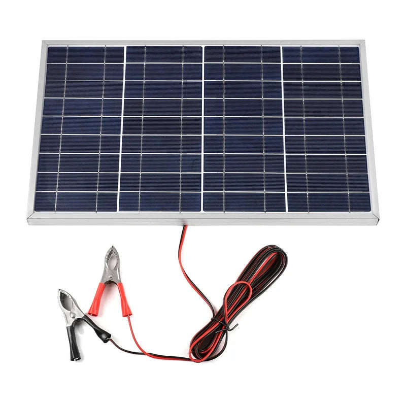 300W/600W Solar Panel Kit - Complete 12V Polycrystalline USB Power, Portable Outdoor Rechargeable Solar Cell Generator