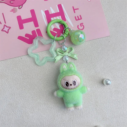 Cartoon Key Ring – Cute Backpack Pendant Gift for Students and Couples