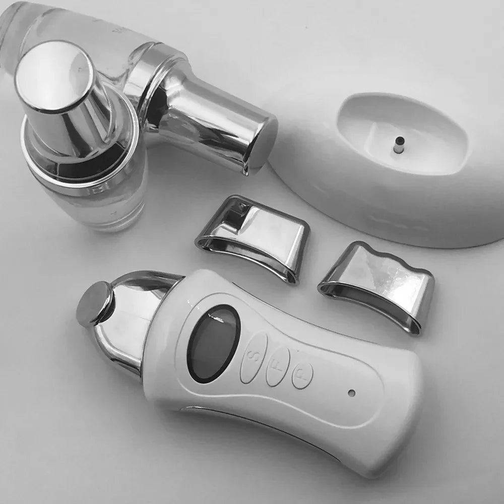Handheld Galvanic Spa Microcurrent Facial Machine for Skin Tightening & Face Lift – Electroporator Galvanic Current Device for Skin Care