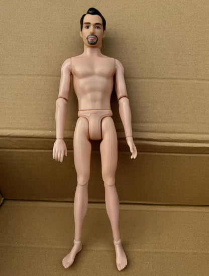 1/6 Boys Doll – 30cm Movable Joint Male Figure, Solid DIY Toy for Kids Birthday Gifts