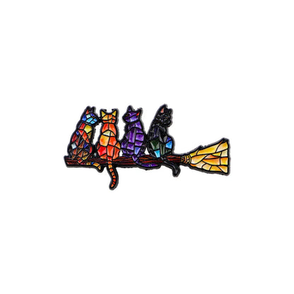 Cool Wolf Enamel Lapel Pin – Forest Animal Badge for Hats, Clothes & Backpacks, Decorative Jewelry Accessories Gift for Friends
