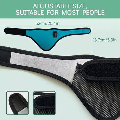 USB Electric Heating Neck Brace - Three Temperature Adjustable - Therapy for Cervical Vertebra Fatigue - Neck Pain Relief & Massage Strap