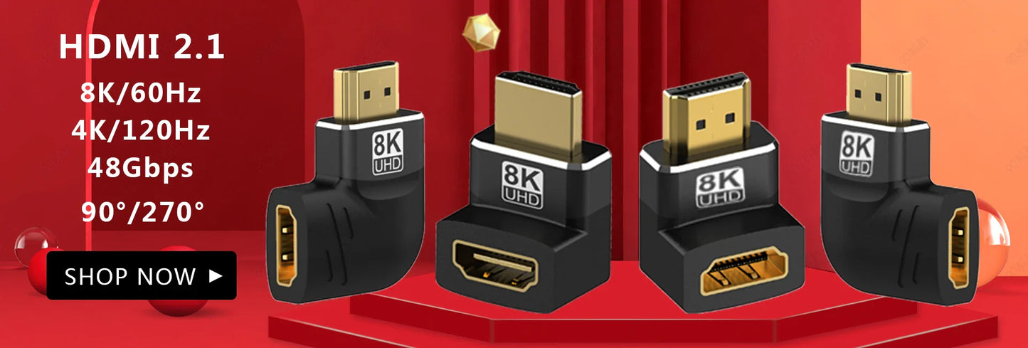 USB-C to HDMI Cable – 8K@60Hz, 4K@120Hz Type-C to HDMI Adapter for MacBook Air, iPad, HDTV, TV Converter
