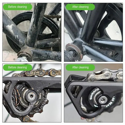 Bicycle Chain Cleaner & Degreaser Spray – 100ml Portable Bike Chain Tool for Mountain, Road, and Motorcycle Bikes
