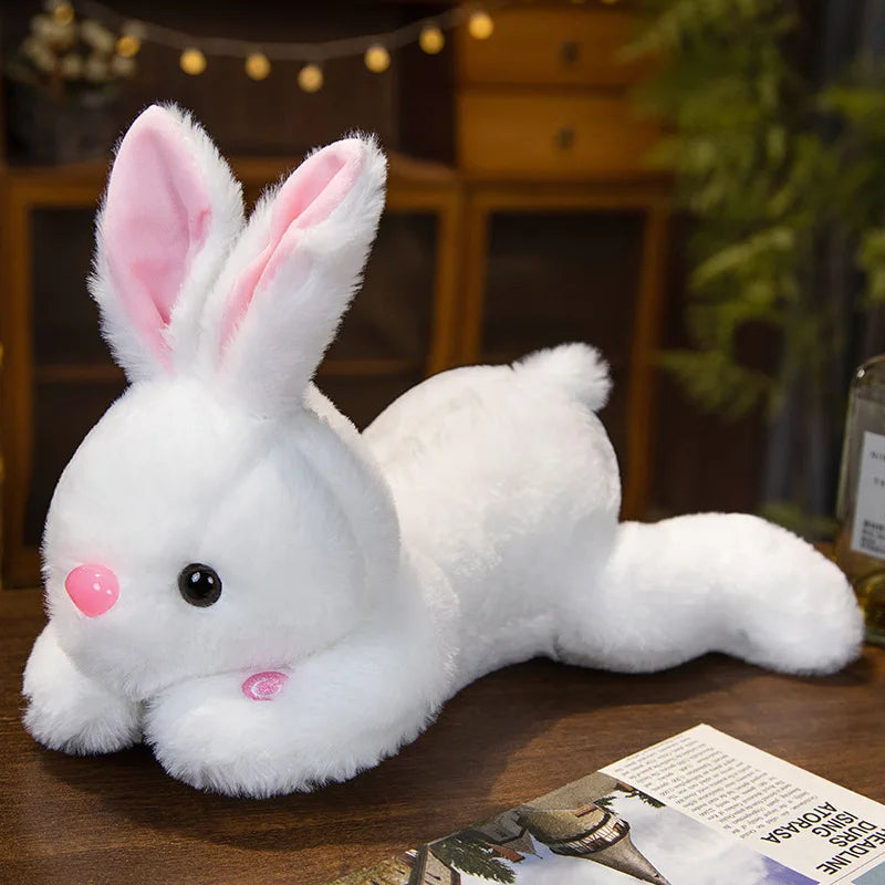 Luminous Cartoon Rabbit Plush Toy - Cute Soft Glowing Stuffed Doll Pillow Gift for Kids & Home Decor