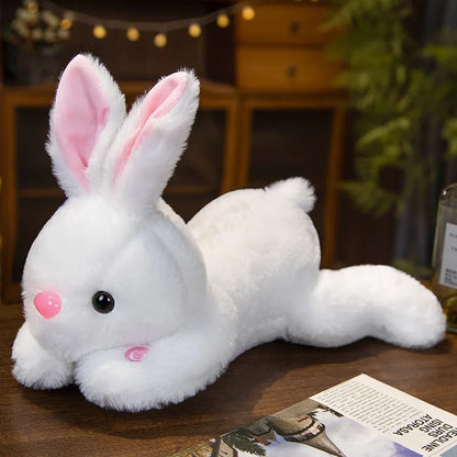 Luminous Cartoon Rabbit Plush Toy - Cute Soft Glowing Stuffed Doll Pillow Gift for Kids & Home Decor
