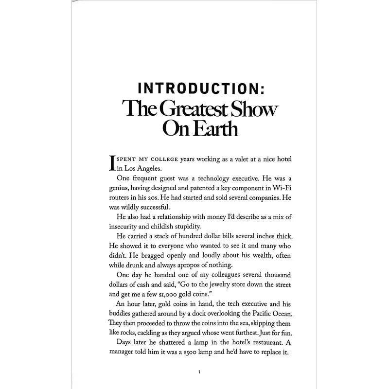 The Psychology of Money – Timeless Lessons on Wealth, Greed, and Happiness, English Finance Book