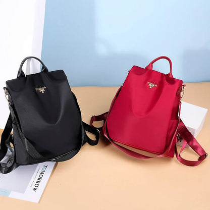 Multi-Functional Backpack for Women - Simple, Versatile, Dual-Use Waterproof and Anti-Theft Bag