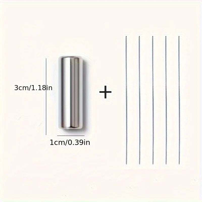 6 Pcs Cat Eye Nail Magnet Set - Flexible Iron Wire for Heart & Ingot Shapes, Nail Art Accessories Tools