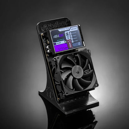 Bitaxe NerdQaxe++ BM1370 Bitcoin Miner — 4.8TH/s ASIC Chip, 68W, 2.4G WiFi Open-Source BTC Mining Machine