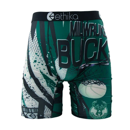 ETHIKA Men’s Boxer Briefs – Sexy Breathable Underwear Trunks, Quick-Dry Swim Underpants, Plus Size S–3XL Comfortable Fit Underwear for Men