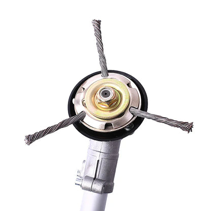 9 Inch Steel Grass Trimmer Head – 3/6 Cutter Brush Cutter Blade Wire Weed Trimmer Attachment for Garden Lawn Power Tool