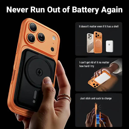 Magnetic Wireless Charger 10000mAh Power Bank – 15W PD Fast Charging Portable Battery Pack for iPhone 12–17 Series & Magnetic Charging Support