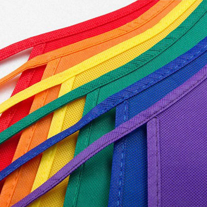 12pcs Kids Non-woven Fabric Apron - Class Craft Art Painting Children Apron, Disposable Safety Cleaning Apron, Student Drawing Bib
