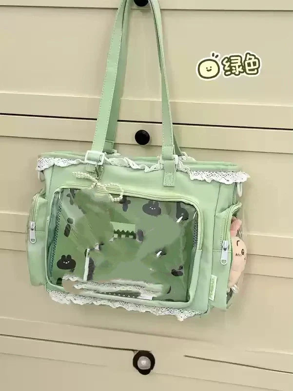 Ballet Girl Itabag – Large Capacity Two-Dimensional Crossbody Shoulder Bag, Gift for Women & Friends