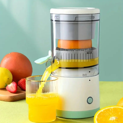 Portable USB Rechargeable Home Juicer – Electric Fruit Juice Extractor with High Juice Output for Oranges