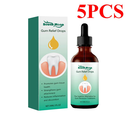 Oral Care Gum Repair Drops – Remove Yellow Stains & Support Periodontal Health