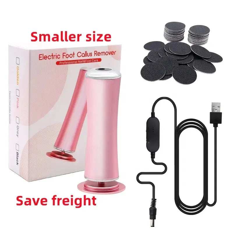Effortless Foot Care: USB Electric Dead Skin Pedicure Automatic Foot Grinder - Exfoliating Pedicure Machine for Smooth, Polished Feet