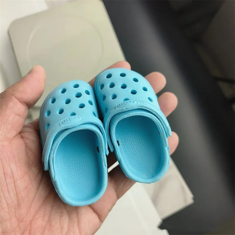 7cm Doll Sandal Shoes for 43cm Born Baby & 18-Inch American Dolls — Accessories for Doll Clothes, Girl’s Toy Gift