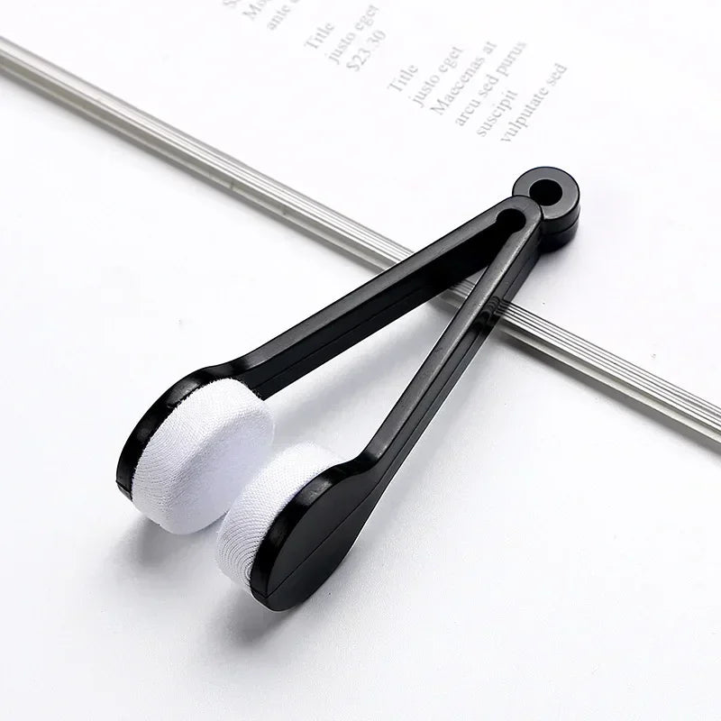 10/5/1pcs Portable Multifunctional Microfiber Glasses Cleaning Brush – Eyeglass & Sunglasses Wiping Tool