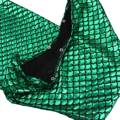 Little Girl Mermaid Tail Swimsuit — Kids Beach Bikini Cosplay Costume, Perfect Birthday Gift for Girls