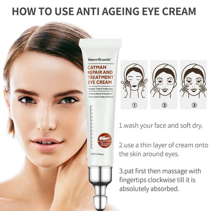 Peptide Collagen Eye Cream — Anti-Wrinkle, Anti-Aging, Dark Circle & Puffiness Removal, Hydrating Eye Care for Bags