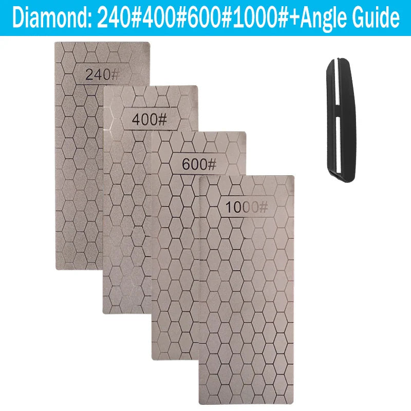 Diamond Sharpening Stone Bar | Knife Sharpener Whetstone for Grinding & Honing | No Base