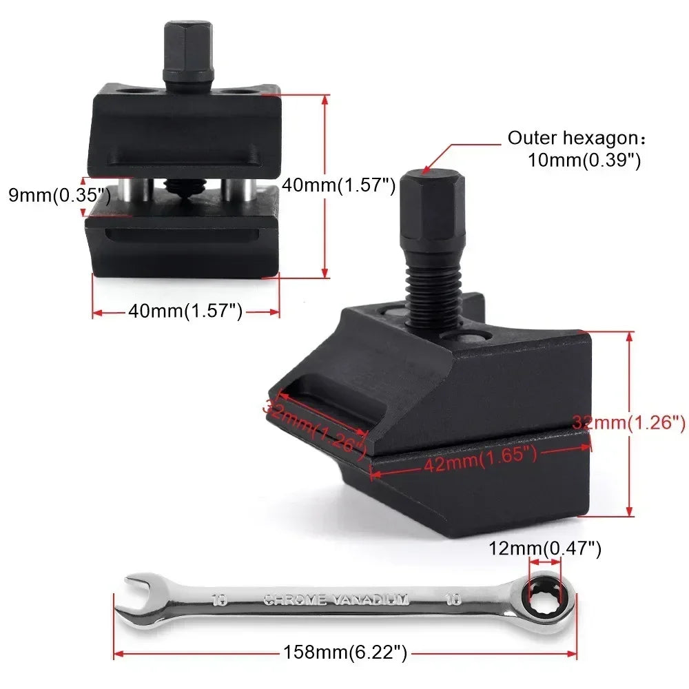 Universal Suspension Strut Split Hub Steering Knuckle Spreader Tool - For VW, Audi, BMW, Ford Suspension Repair