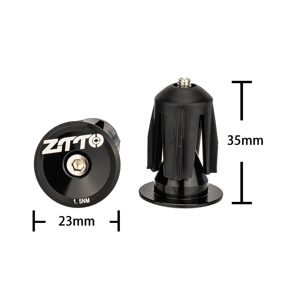 ZTTO Tubeless Bike Tire Repair Kit – Flat Puncture Plug Tool with Strips & Handlebar Storage for MTB & Road Bikes