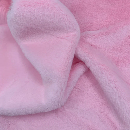 Sewbato Super Soft Artificial Rabbit Fur Fabric – 50x50cm Plush DIY Garment & Craft Material