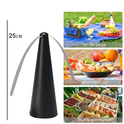 Outdoor Kitchen Fly Repellent Fan - Food Protector to Keep Flies and Bugs Away - Household Pest Repellent Table Fan for Food Safety