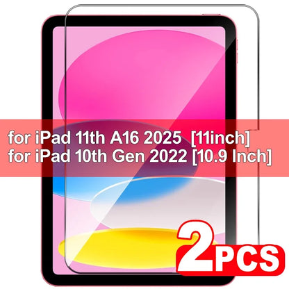 Tempered Glass Screen Protector for iPad — Shatterproof Protective Film for iPad Air 11, 11th & 10th Gen, 11–13-inch Models