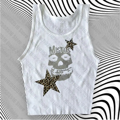 Women’s Gothic Mini Dress – Y2K Punk Emo Harajuku Black Graphic Party Dress Summer