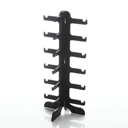 Plastic Sunglasses & Eyeglasses Display Stand — Space-Saving Home Organizer Shelf