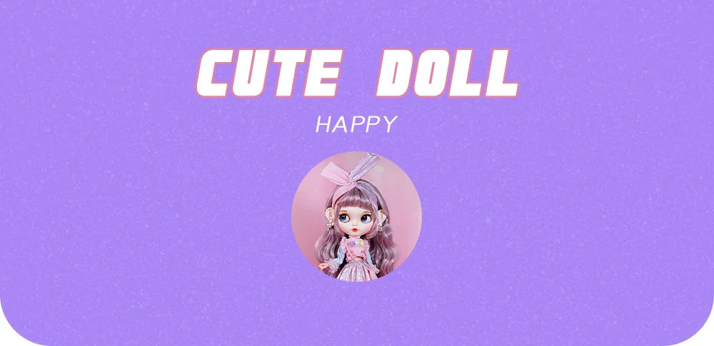 ICY DBS Blyth Doll – 1/6 Joint Body BJD Anime Doll, 30cm White Skin Matte Face Special Combo Toy