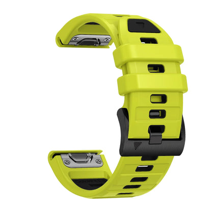 QuickFit Silicone Watch Strap – 22/26mm Band for Garmin Fenix 8/7/6/5, Epix Pro, Instinct 2, Enduro 3