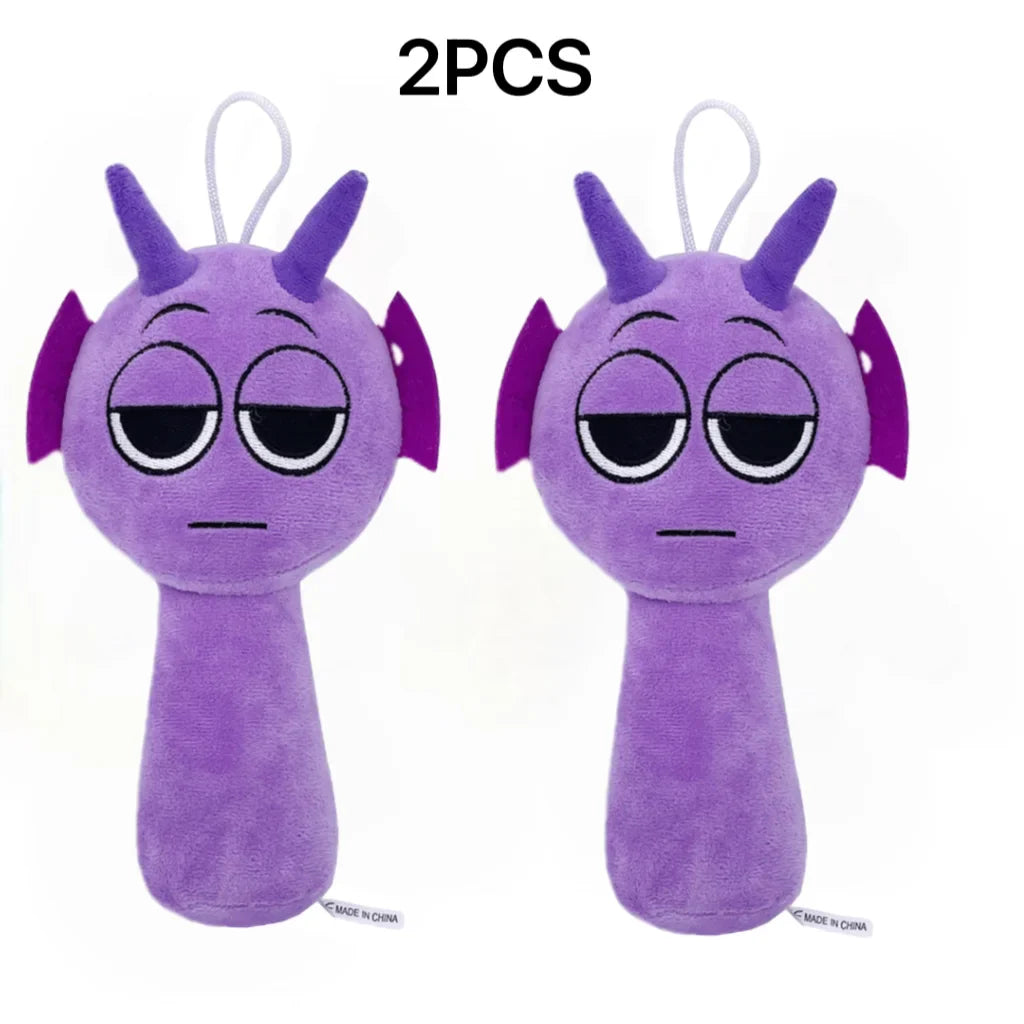 Sprunki Plush Toys – Cute Horror Game Cartoon Soft Stuffed Pillow for Kids, Birthday & Christmas Gift