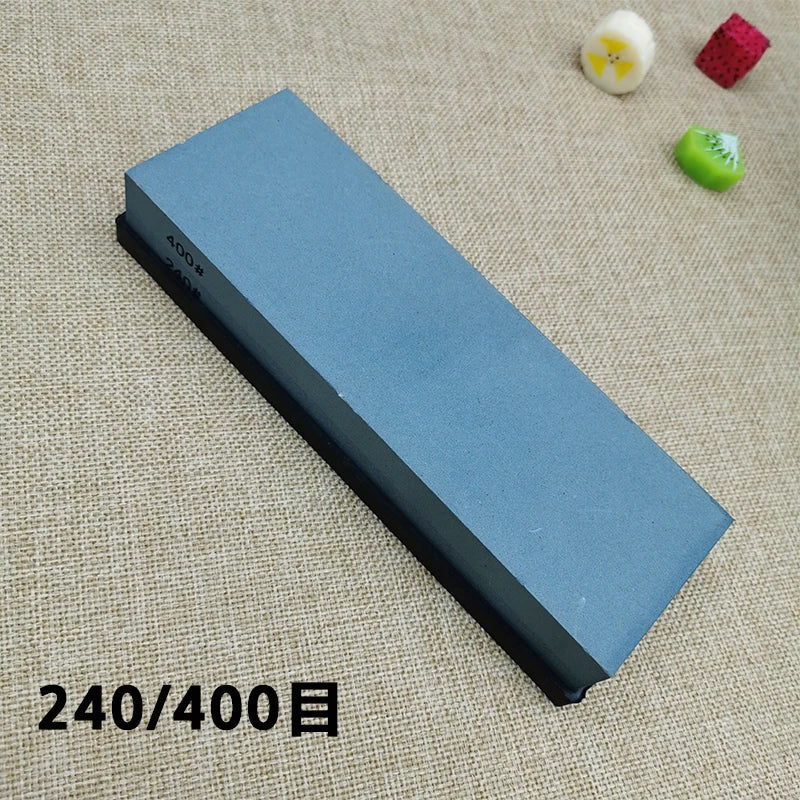 Professional Double-Sided Whetstone Knife Sharpener – Kitchen Sharpening Stone 240/600/1000/3000 Grit