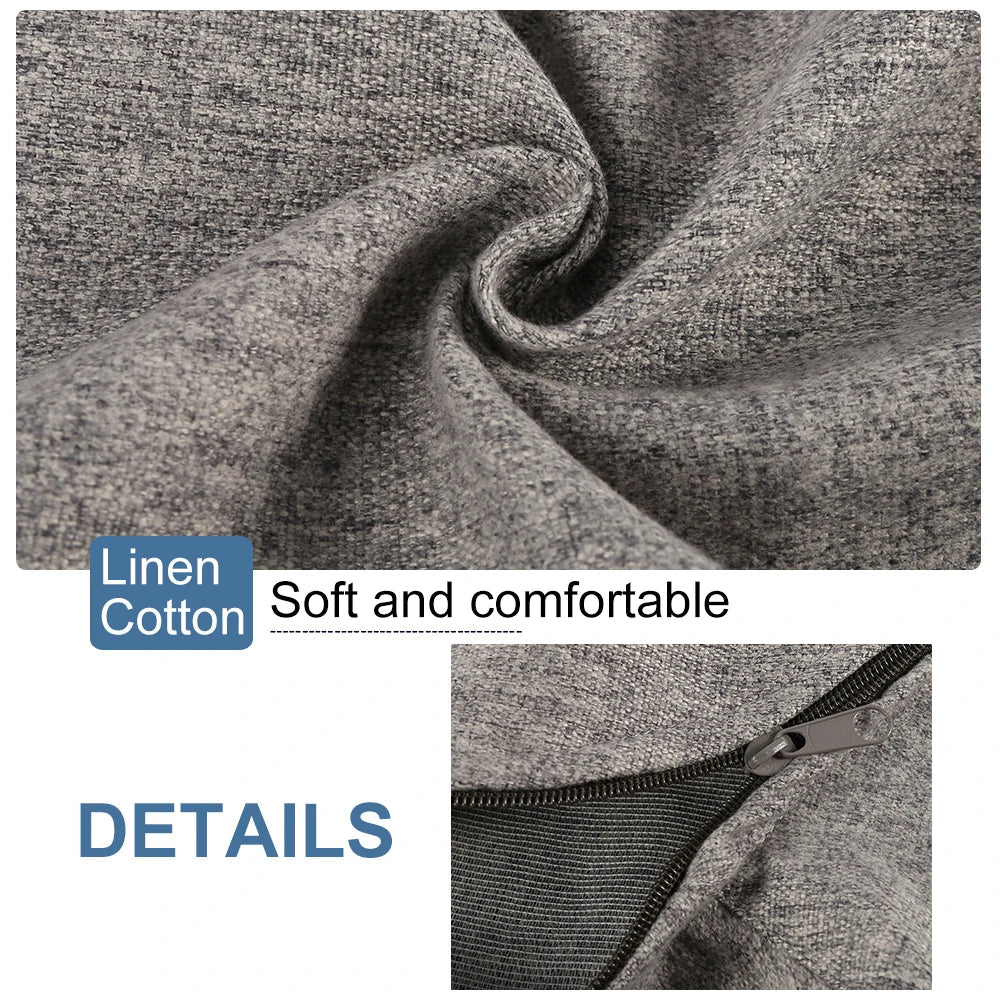 Large Lazy Bean Bag Sofa Cover – Comfortable Tatami Lounger Seat Cover for Living Room & Bedroom (No Filler)