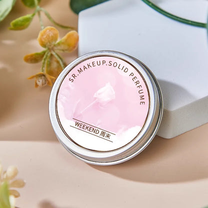 Portable Solid Perfume Balm – Long-Lasting Fragrance Deodorant for Men & Women | Pocket Size Fresh Scent for Daily Use & Dating