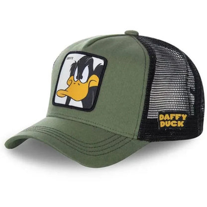 Elevate Your Style: High-Quality Unisex Anime Cartoon Patch Draw Baseball Cap - Hot Sale Men's Trucker Hat