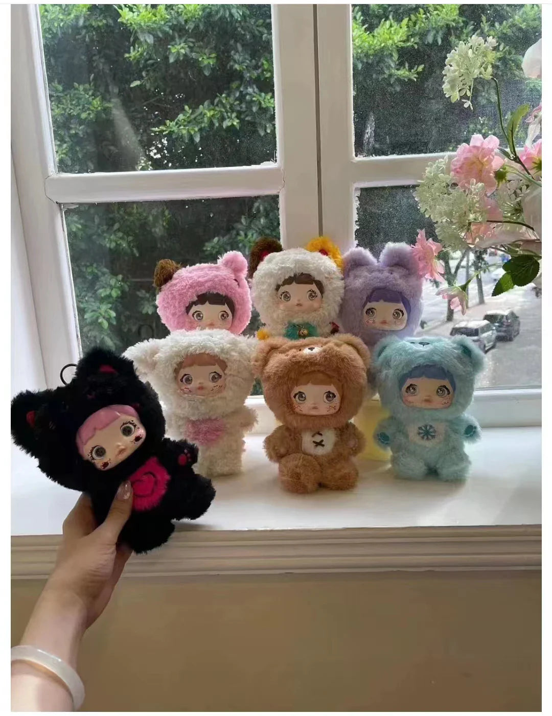 Blind Box Nommi Loveliness Never Ends Series — Cute Plush Doll Vinyl Mystery Figure Pendant Surprise Toy Gift