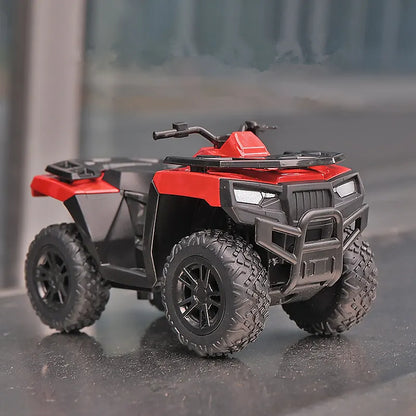 1:36 Alloy ATV Motorcycle Model – Diecast Metal Off-Road Beach Bike Toy Simulation for Kids Gift