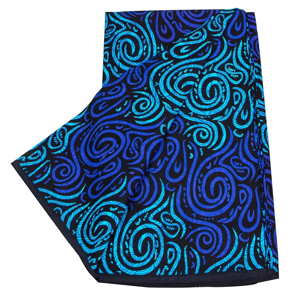 Bintarealwax African Ankara Fabric - 3/6 Yards Polyester Sewing Material for Dresses & DIY Handcrafts FP6623